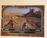 Star Wars Galactic Files Vintage Trading Card #666 Jabba’s Palace - $2.48