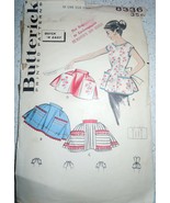 Vintage 1950s Butterick Apron One Size Only #8336 - $8.13 CAD