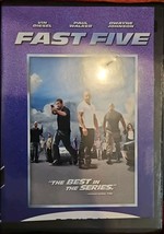 Fast Five (DVD) Slim Case. Cropped Artwork. Tested - $151.72 MXN