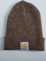 Carhartt Vintage Brown OSFA Knit Beanie Cap Hat - Made In USA 14806 - £9.14 GBP