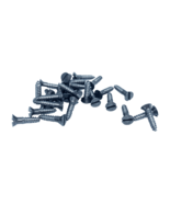 Flat Head Steel Wood Screws For Clock Case Rpair– 3/8” x 3/32”  25 Piece... - $88.58 MXN
