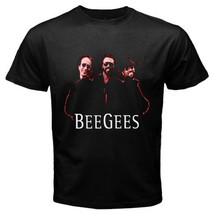 New BEE GEES Personels Classic Music Group Men&#39;s Black T-Shirt - £13.66 GBP+