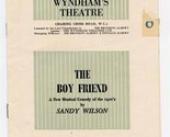 The Boy Friend Program Wyndham&#39;s Theatre London England 1954 Anne Rogers  - £12.72 GBP