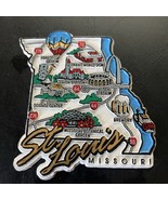 St. Louis, Missouri Refrigerator Fridge Magnet Travel Tourist Souvenir U... - $9.08 CAD