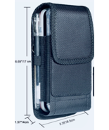 Mobile Dual Mobile Phone Holster Case w/Pouch &amp; Belt Clip (Holds 2-Phone... - $19.75