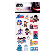 Star Wars Chibi Characters 4-Sheet Variety Sticker Set Multi-Color - £7.06 GBP