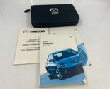 2005 Mazda 3 Owners Manual Handbook Set with Case OEM D04B41053 - $35.99