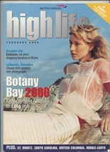 British Airways High Life Magazine February 2000 Botany Bay Leibovitz Sn... - £15.55 GBP