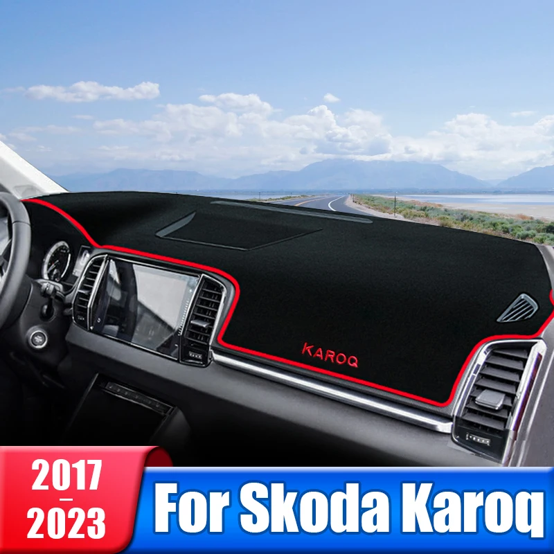 Car Dashboard Cover For Skoda Karoq 2017 2018 2019 2020 2021 2022 2023 - £29.05 GBP+