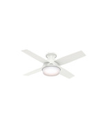 Hunter Fan Dempsey 4 Blade Indoor White Ceiling Fan - €165,72 EUR