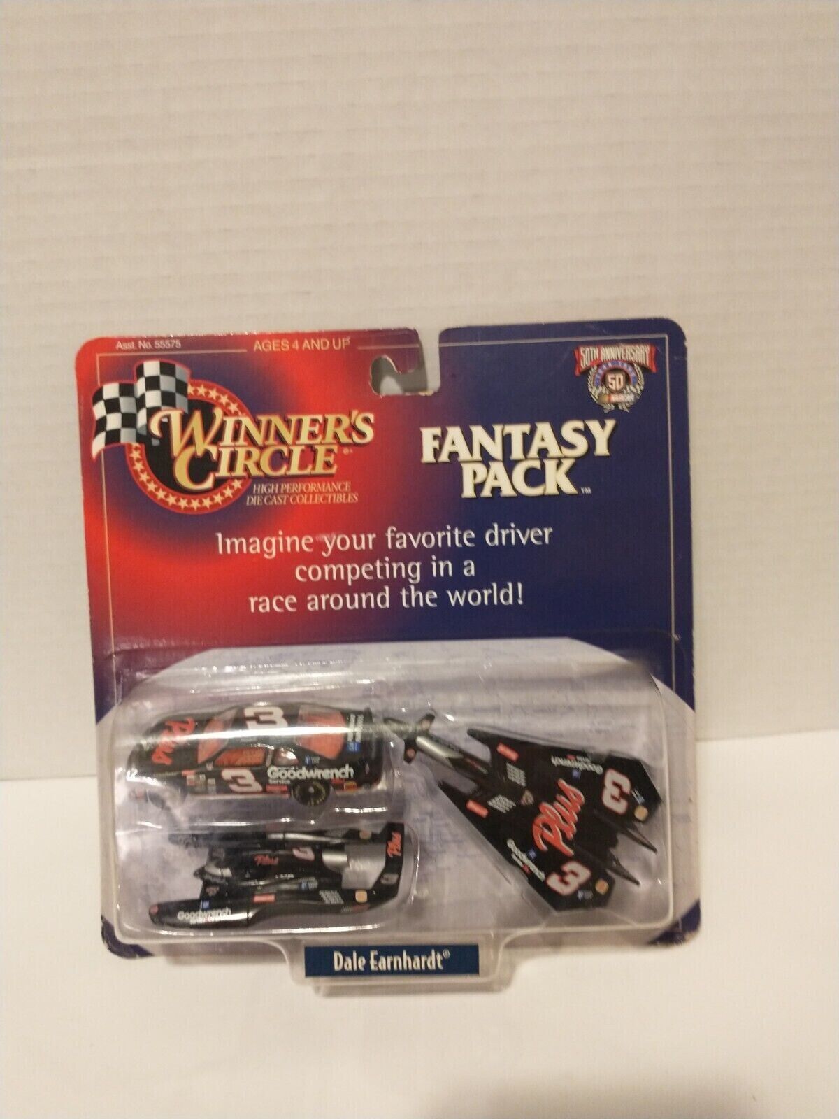 Winner's Circle Dale Earnhardt Fantasy Pack 50th Anniversary Collectible Set - £10.38 GBP