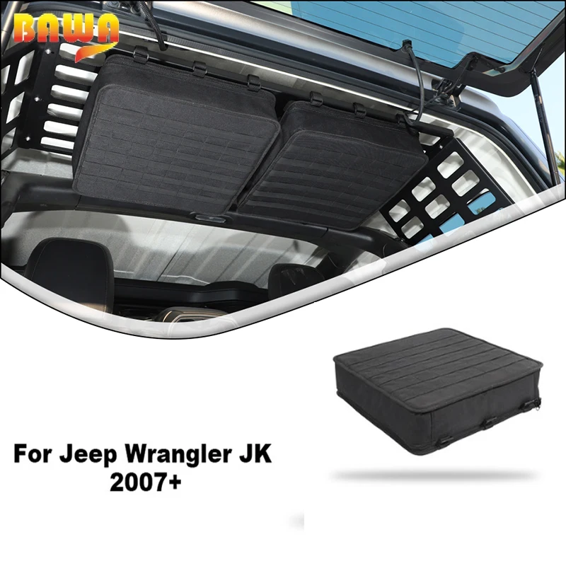 BAWA Portable Trunk Shelf Storage Bag For Jeep Wrangler JK JL 2007+ - £110.33 GBP