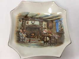 Darby &amp; Joan Porcelain Trinket Dish LTD Lancaster English Ware Rare Antique - £9.08 GBP