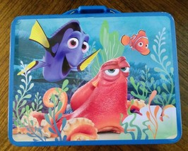 Disney Finding Nemo School Travel Tin Lunch Box with Dori, Nemo, Hank &amp; ... - £5.25 GBP
