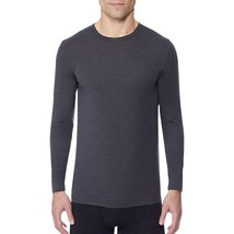 New 32 Degrees Heat S Small Mens Tee Shirt Long Sleeve Crew Neck HT Charcoal - $13.99