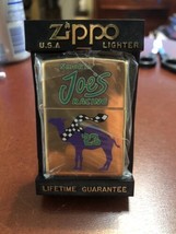 Zippo Smoking Joe&#39;s Racing #23 Vintage *Rare* LIGHTER  UNFIRED Brassed - £73.21 GBP