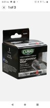 (2) Curad Black Self-Adherent Wrap, 5-yd. Rolls - £8.92 GBP