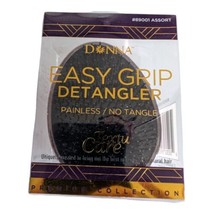 Donna Detangler Hair Brush Easy Grip Painless No Tangle TextuCare Rose Gold Tone - £6.84 GBP