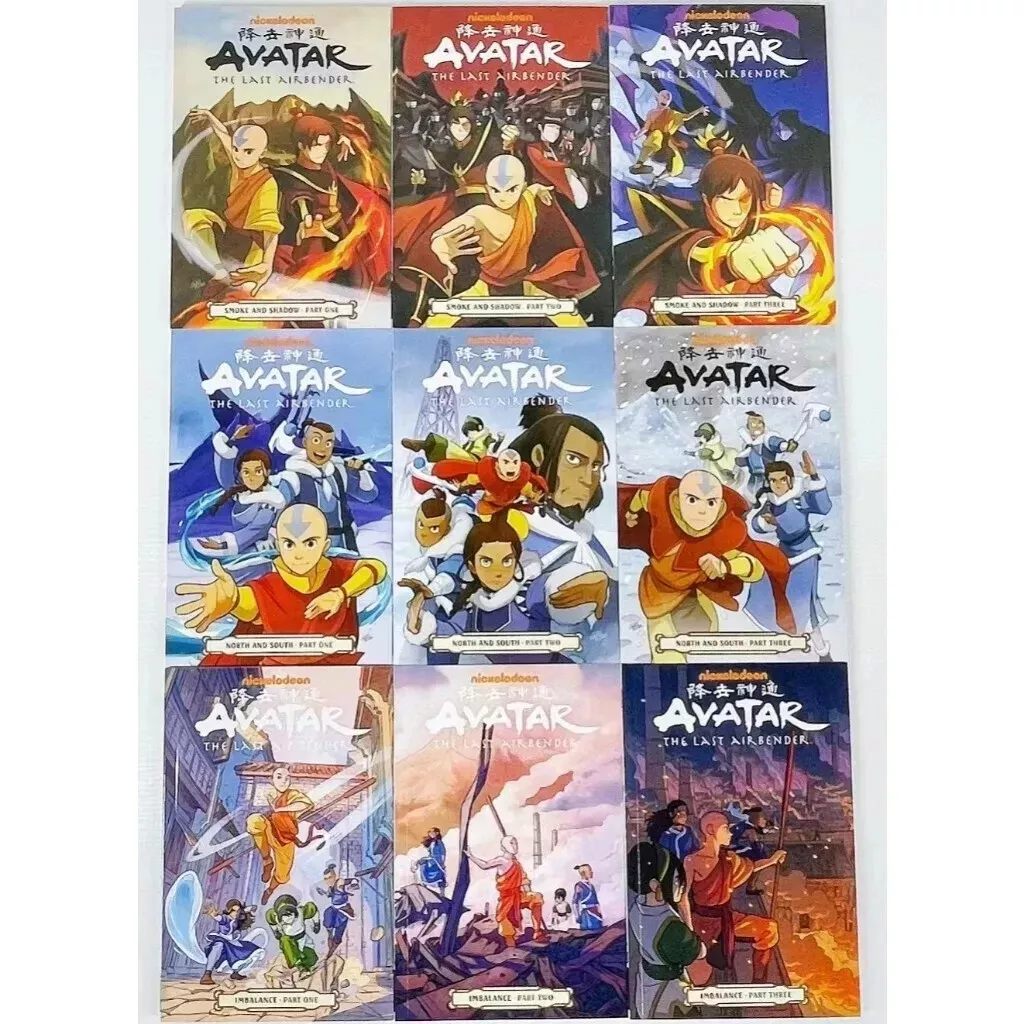 Avatar The Last Airbender Complete Set Comic 18 Books English Version - ... - €169,18 EUR