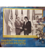Elvis Presley Memorabilia DICK &amp; ELVIS JIGSAW PUZZLE Richard Nixon NEW &amp;... - $34.58