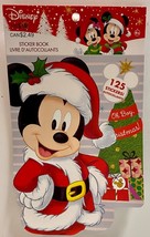 Disney MICKEY &amp; MINNIE Holiday Christmas Sticker Book - Stocking Stuffer - £2.50 GBP