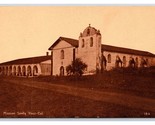 Mission Santa Ynez Solvang California CA UNP Sepia DB Postcard H25 - £3.07 GBP