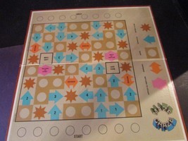 GAME BOARD ONLY MAZE CRAZE 1969 WESTERN PUBLISHING CO MADE IN USA - £3.50 GBP
