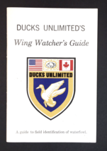 Ducks Unlimited&#39;s Wing Watchers Angus Shortt art Field Identification Gu... - £8.86 GBP