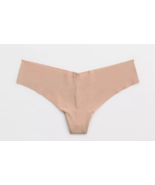 American Eagle Aerie No Show Smoothez Thong Panties LARGE Sands Beige New - $21.22 CAD