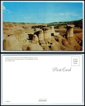 CANADA Postcard - Drumheller Hoodoos in The Badlands FE - £2.53 GBP