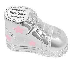 Pink Star Sneaker Baby Urn - £68.11 GBP