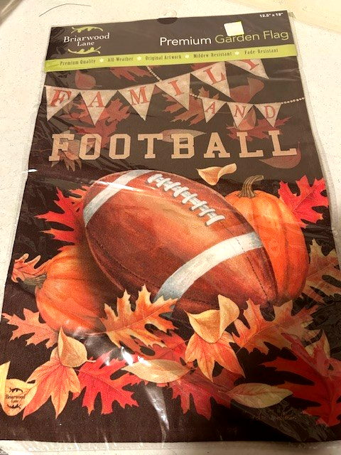 2 new Football and Family Garden Flags Item image 2