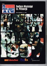 1997 Liberty Bowl Game Program Southern Miss Golden Eagles Pittsburgh Panthers - £73.95 GBP