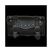 Vance Leather Hard Shell 2 Strap Studded Tool Bag with VShaped Flap - 71... - €37,93 EUR