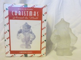 Christmas Around The World House Of Lloyd Vintage Crystal Claus 1996 - $272.22 MXN