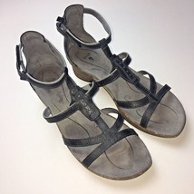 Ahnu Womens Size 9 Ankle Strap Sandals Black - $35.00