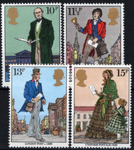 ZAYIX Great Britain 871-874 MNH Sir Rowland Hill Post Office Mailman 021023S132M - £1.19 GBP
