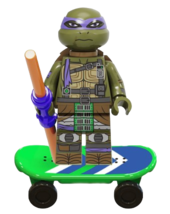 KLIVT Toy Gift Cartoon Teenage Mutant Ninja Turtles Donatello KF1420 Minifigure  - $5.36