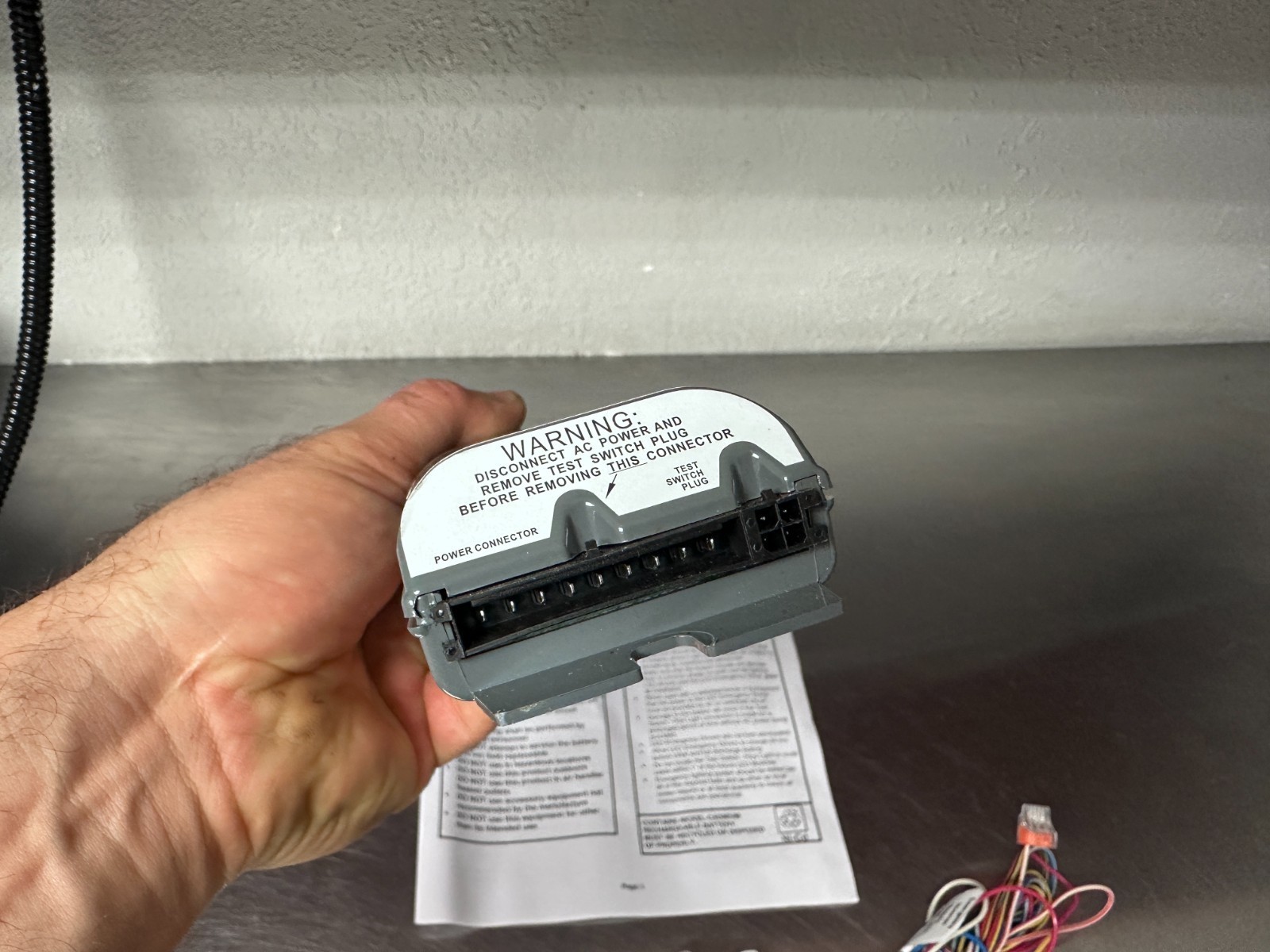 Power Sentry PS1030 1.5 hour Emergency Driver LED 30V 1.5A DC Set with wire plug Item image 6