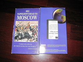 1812 NAPOLEON&#39;S Road To MOSCOW &amp; Obsession Quest for Egypt vhs tape set - £30.59 GBP