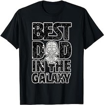 Best Dad in the Galaxy Darth Vader T-Shirt - £12.59 GBP+