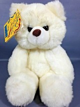 PRESTIGE Teddy Bear Big Foot Plush White Stuffed Animal Lovey Baby Toy 8... - $35.00