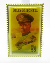 USPS Lapel Stamp Pin 55¢ Gen. William &quot;Billy&quot; L. Mitchell 1 5/8 inch - $7.91