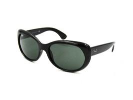 Ray Ban RB 4325 Sunglasses, 601/71 Black / G-15 Green 59mm (BAD LENSES) ... - $54.40