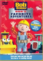 Bob The Builder: Bob&#39;s Favorite Adventures [DVD 2005] 4 Classic Episodes - £0.91 GBP