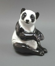 Ronzan Italian Ceramic Panda Bear Hand Painted Figurine Made In Italy 1471/3 - £67.13 GBP