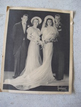 Early 1900s Bride &amp; Groom Photo Print by Maurice Seymour - £12.39 GBP