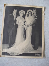 Early 1900s Bride &amp; Groom Photo Print by Maurice Seymour - £11.90 GBP