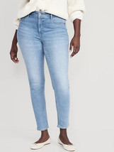 Old Navy High Rise Rockstar Super Skinny Jeans Womens 16 Petite Blue Stretch NEW - £23.20 GBP