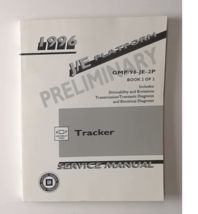 1996 Chevy Tracker  Factory Service Repair Manual Book 2 of 2 Preliminary - £9.86 GBP